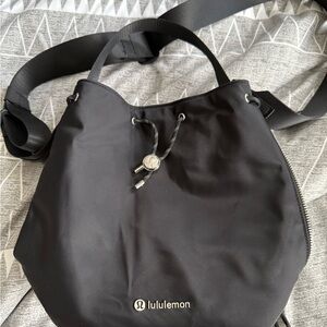 Lululemon Black bucket Bag